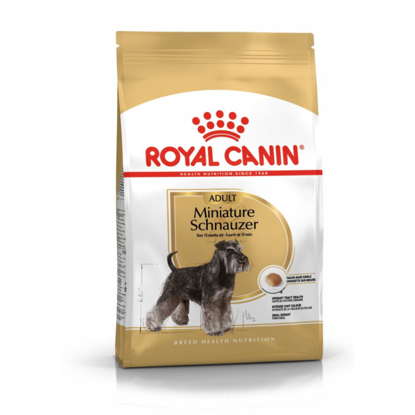 Royal Canin Miniature Schnauzer Adult сухой корм для взрослых собак породы миниатюрный шнауцерв - 7,5 кг