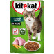 Kitekat «Нежный кролик» влажный корм для взрослых кошек со вкусом кролика в желе, в паучах - 85 г х 28 шт
