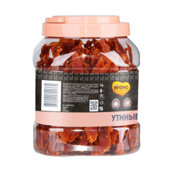 Мнямс лакомство Утиные грудки в банке для собак - 800 г