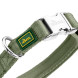 Hunter ALU-Strong Inari M ошейник для собак, 40-55 см, нейлон, с металлической застежкой, оливковый