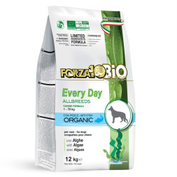 Forza10 Every Day Bio pesce alghe all breed сухой корм для взрослых собак всех пород с рыбой, маисом и водорослями - 12 кг