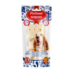 Родные Корма Светлые лакомство для собак пятачок свиной из шкурки - 44 г
