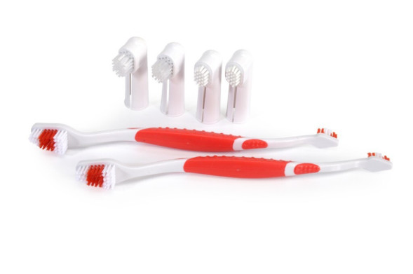 Camon щетка зубная для кошек и собак, 2 шт в уп