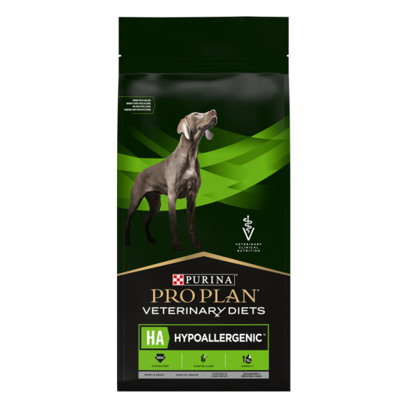 Purina Pro Plan HA Hypoallergenic сухой корм для щенков и взрослых собак для снижения пищевой непереносимости ингредиентов и питательных веществ - 11 кг