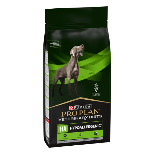 Purina Pro Plan HA Hypoallergenic сухой корм для щенков и взрослых собак для снижения пищевой непереносимости ингредиентов и питательных веществ - 11 кг
