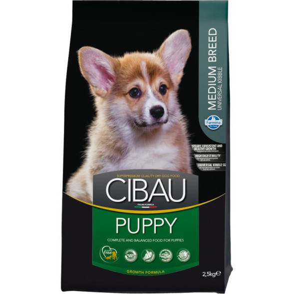 Farmina Cibau Puppy Medium сухой корм для щенков средних пород - 2,5 кг