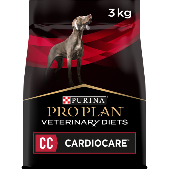 Purina Pro Plan Veterinary Diets CC CardioСare сухой корм для взрослых собак для поддержания сердечной функции - 3 кг