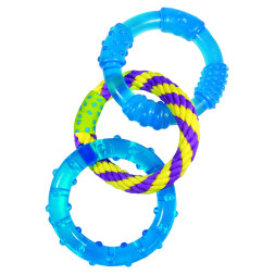 Petstages игрушка для собак ОРКА 3 кольца, 23 см