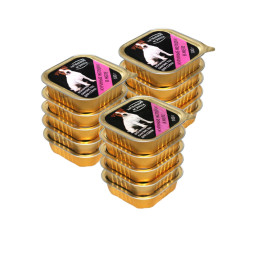 Натуральная формула влажный корм для собак куриные желудки в желе, в ламистерах - 100 г х 15 шт