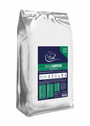 Dog Lunch Премиум сухой корм для собак средних и крупных пород Мясное ассорти - 15 кг