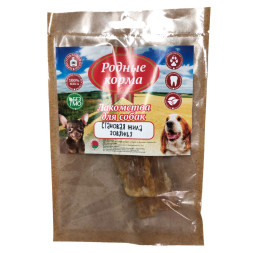 Родные Корма лакомство для собак мелких пород становая жила говяжья, сушеная в дровяной печи - 35 г