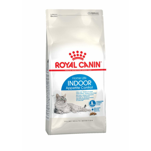 Royal Canin Indoor Appetite Control сухой корм для взрослых кошек, живущих в помещении и склонных к перееданию - 400 г