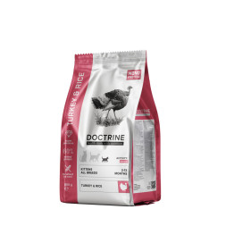 Doctrine сухой корм для котят с индейкой и рисом - 800 г