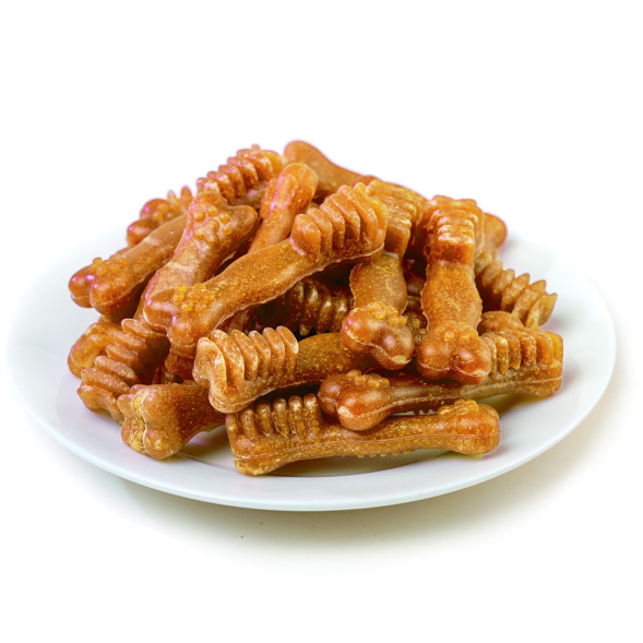 Wanpy Dog лакомство для собак Зубные щетки со вкусом курицы - 100 г