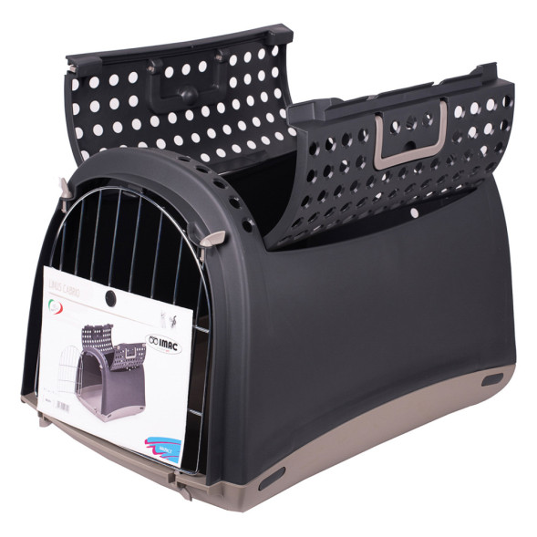IMAC LINUS CABRIO переноска для кошек и собак, 50х32х34,5 см, антрацит