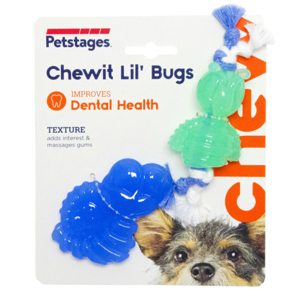 Petstages игрушка для собак Mini ОРКА жуки, 15 см, пара