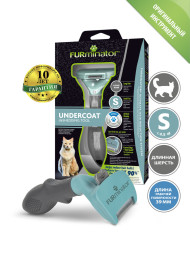 FURminator S фурминатор для маленьких кошек c длинной шерстью