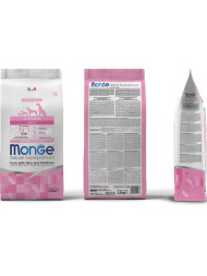 Monge Dog Speciality сухой корм для взрослых собак всех пород свинина с рисом и картофелем 2,5 кг