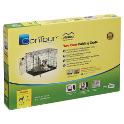 MidWest Contour клетка для собак 79х51х55 см, 2 двери