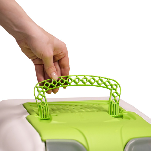 MPS био-туалет NETTA 54х39х40h см с совком салатового цвета