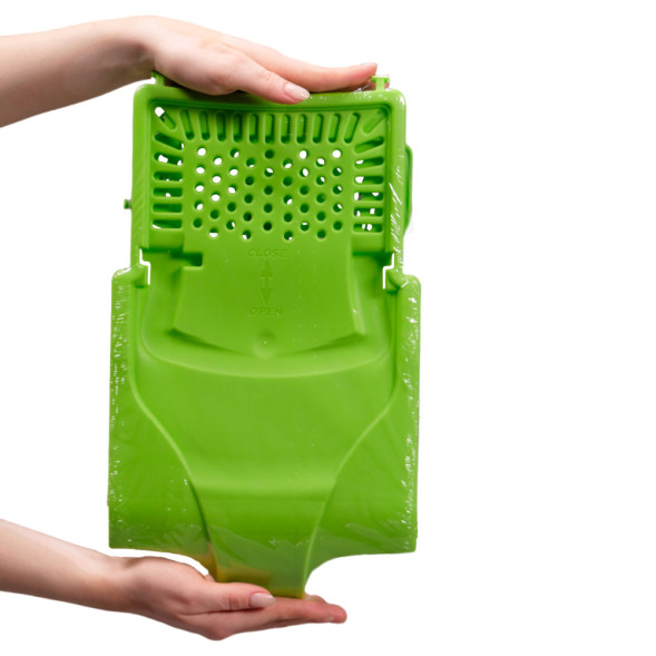 MPS био-туалет NETTA 54х39х40h см с совком салатового цвета