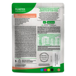 Balance Puppy паучи для щенков с курицей в соусе, с морковью и горошком - 85 г x 18 шт