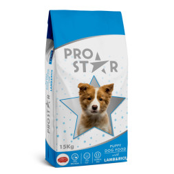 Prostar Puppy Dog Lamb &amp;amp; Rice сухой корм для щенков с ягненком и рисом - 15 кг