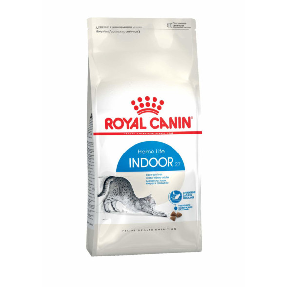 Royal Canin Indoor сухой корм для взрослых кошек, живущих в помещении - 400 г