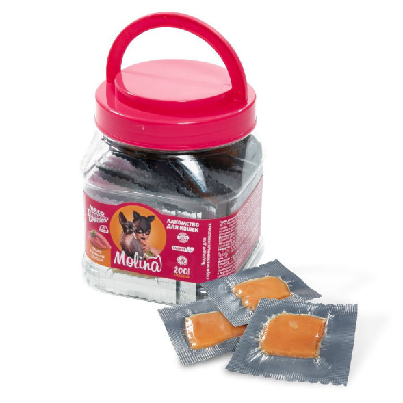 Molina лакомство для кошек Филе куриной грудки - 200 г