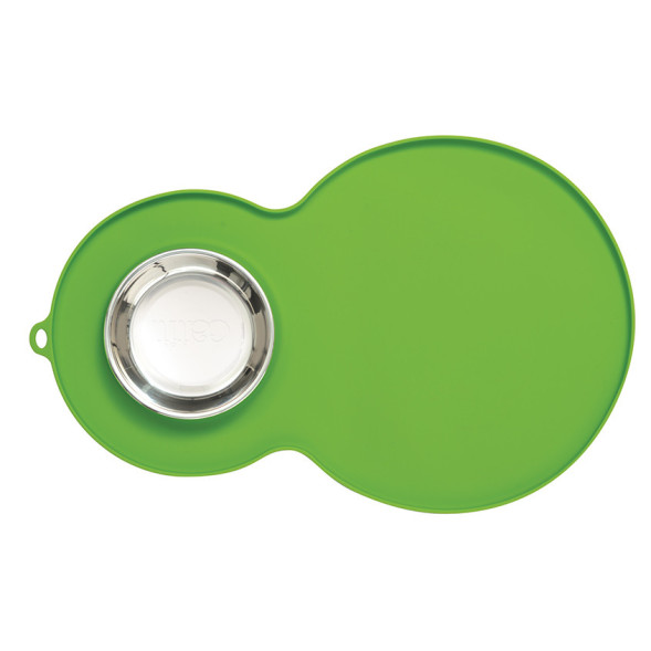 Hagen Catit мат зеленый большой с миской для кошек