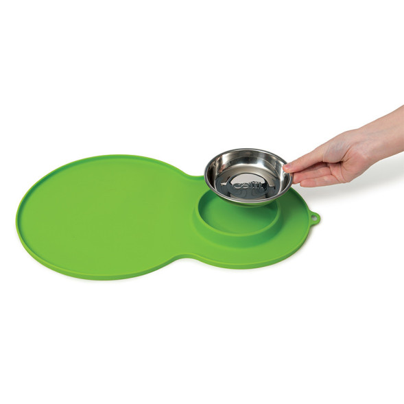 Hagen Catit мат зеленый большой с миской для кошек