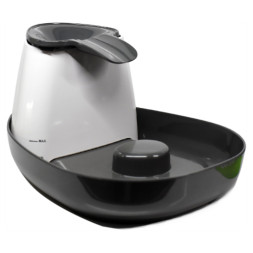 SuperDesign питьевой фонтанчик меламиновый, 1500 мл, белый-антрацит