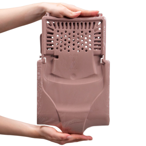 MPS био-туалет NETTA 54х39х40h см с совком коричневого цвета