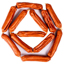 Лакомство Wanpy Dog для собак утиные сосиски 100 г