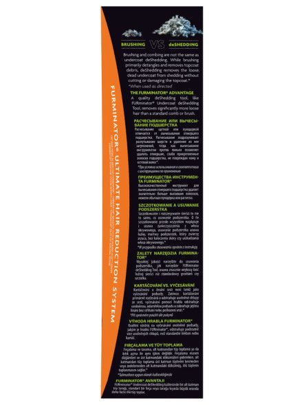 FURminator M фурминатор для собак средних пород с короткой шерстью