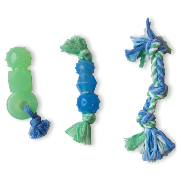 Petstages игрушка для собак Mini ОРКА Дентал набор, 15 см