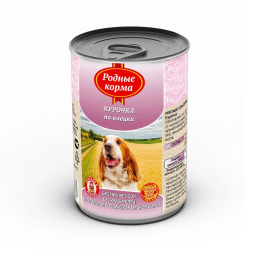 Консервы Родные Корма Курочка по-елецки для собак - 410 г х 9 шт