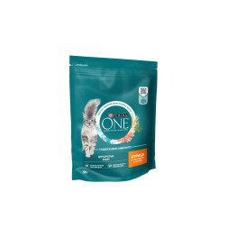 Purina One сухой корм для взрослых кошек с курицей и цельным злаками - 200 г