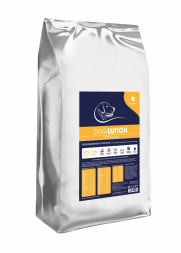 Dog Lunch Премиум сухой корм для собак средних и крупных пород с индейкой - 15 кг