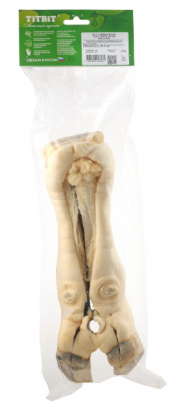 TiTBiT лакомство для собак нога говяжья малая - 737 г