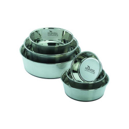 Миска Hunter Smart из нержавеющей стали для корма/воды собак, объем - 2,7 л, диаметр - 24 см