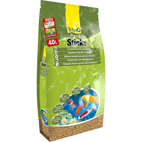 Tetra Pond Sticks корм для прудовых рыб в палочках 40 л