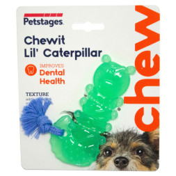 Petstages игрушка для собак Mini ОРКА гусеница, 12 см