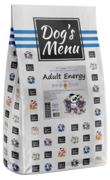 Dog`s Menu Adult ENERGY 25/11 сухой корм для взрослых активных собак - 10 кг