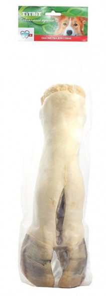 TiTBiT лакомство для собак нога говяжья большая - 1100 г