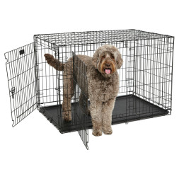 MidWest Contour клетка для собак 123х77х82 см, 2 двери