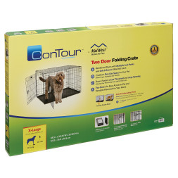 MidWest Contour клетка для собак 123х77х82 см, 2 двери