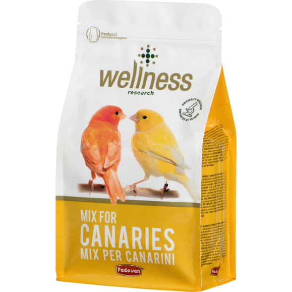 Padovan Wellness корм основной для канареек - 1 кг