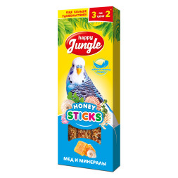 Happy Jungle лакомство для птиц палочки при линьке - 3 шт