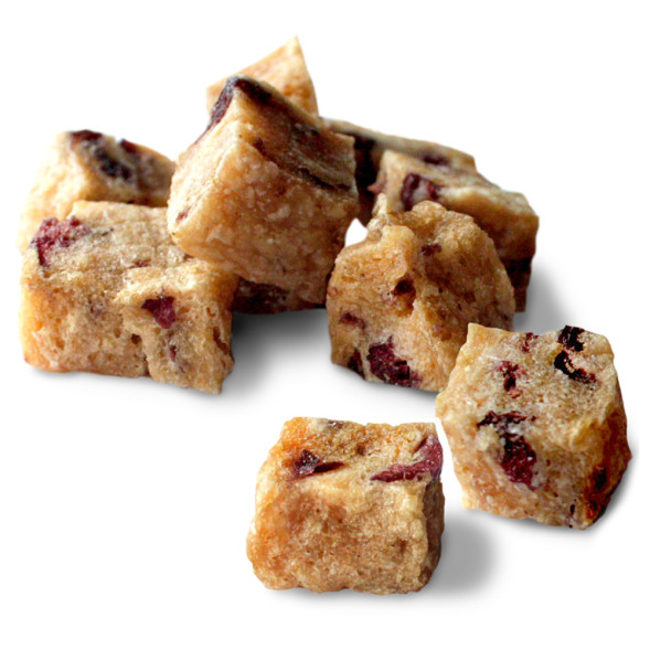 Лакомство GimDog мясные кубики суперфуд для собак из курицы с клюквой и розмарином - 40 г